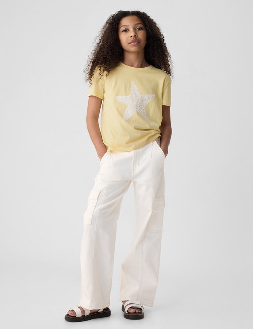 Kids Sequin Graphic T-Shirt