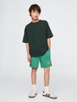 Kids Relaxed Gap Logo Pull-On Shorts
