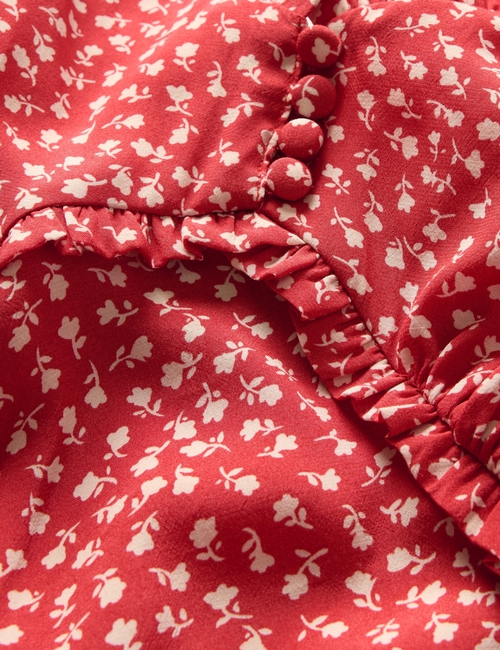 Crepe Sweetheart Maxi Dress