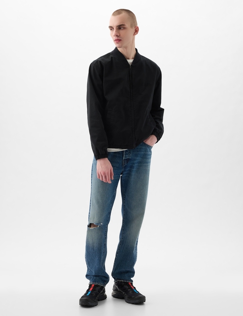 جاكيت بومبر قطن بشعار جاب