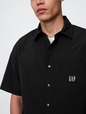 100% Recycled Relaxed Nylon Shirt