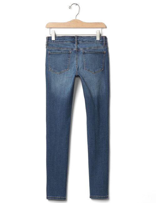 Kids Destruction Super Skinny Jeans with Stretch