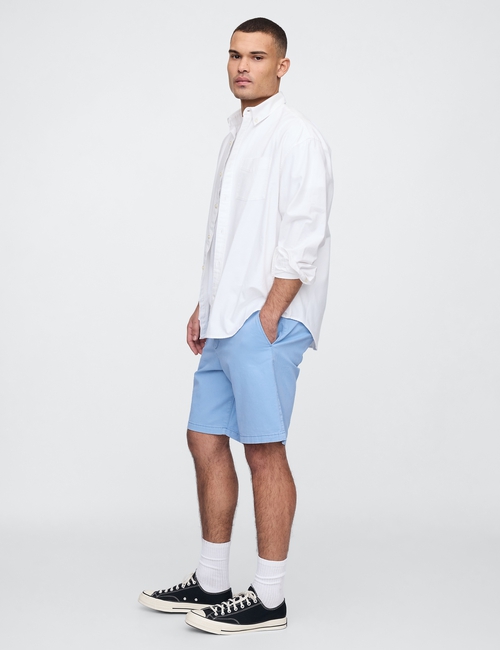 9" Essential Khaki Shorts