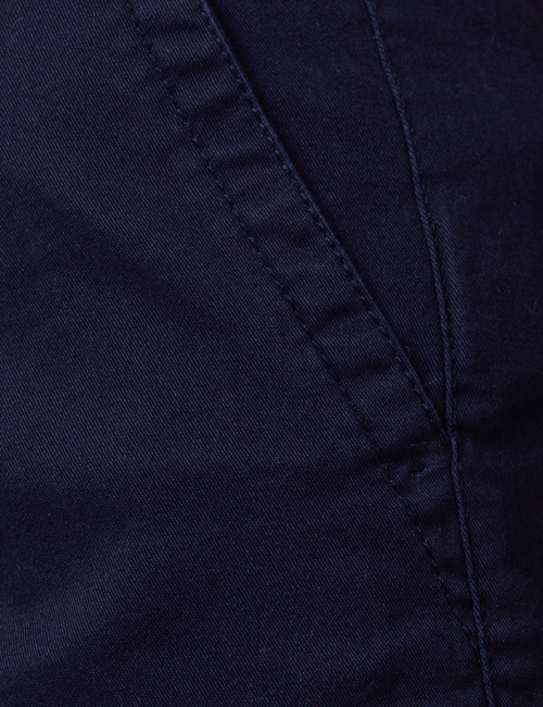9" Mid Rise Twill Bermuda Shorts
