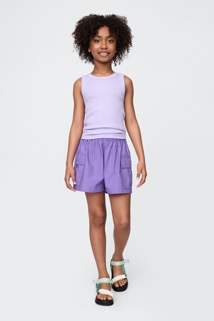 Kids Poplin Easy Cargo Shorts