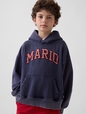 Kids Super Mario VintageSoft Relaxed Hoodie
