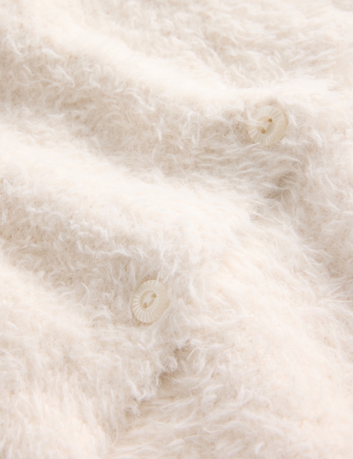 Kids Eyelash Cardigan Sweater