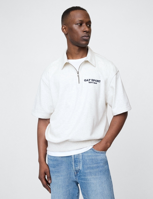 VintageSoft Sport Quarter Zip Pullover