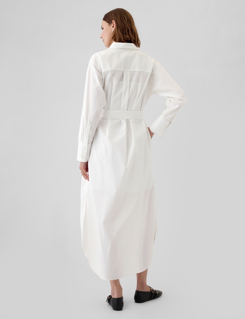 Organic Cotton Maxi Shirtdress