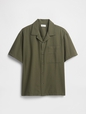 Seersucker Shirt in Boxy Fit