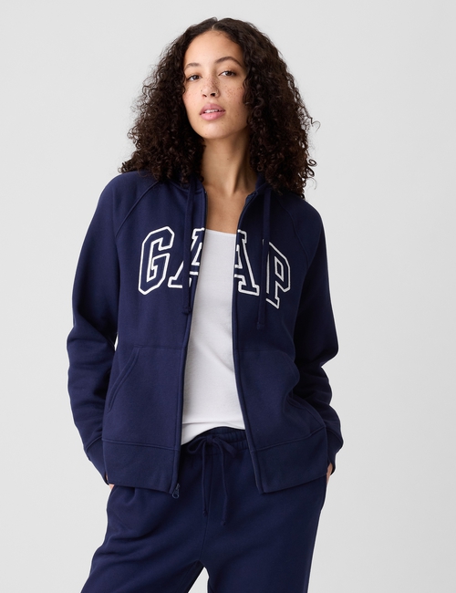 Gap Logo Zip Hoodie