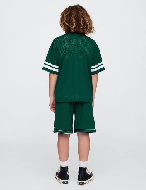 Kids GapFit 8.5" Mesh Pull-On Shorts