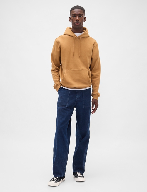 Canvas Baggy Trouser Jeans
