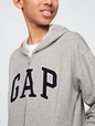 Kids Relaxed Gap Logo Zip Hoodie