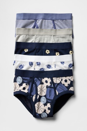 Kids Organic Cotton Briefs (5-Pack)