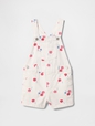 Baby & Toddler Denim Cherry Shortalls