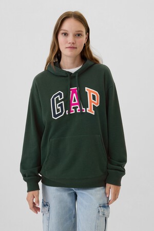 Relaxed Gap Logo Hoodie