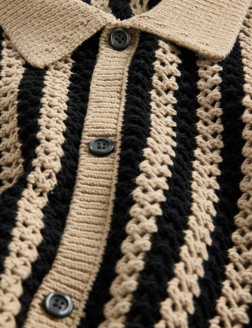 Mesh Sweater Shirt