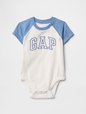 Baby Gap Logo Raglan Bodysuit