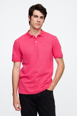 Gap Logo Pique Polo Shirt
