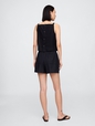 4" Mid Rise Pull-On Linen-Blend Shorts