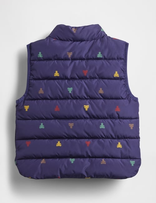 V-FRCH PUFFER VEST