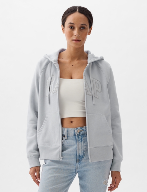 Gap Logo Zip Hoodie