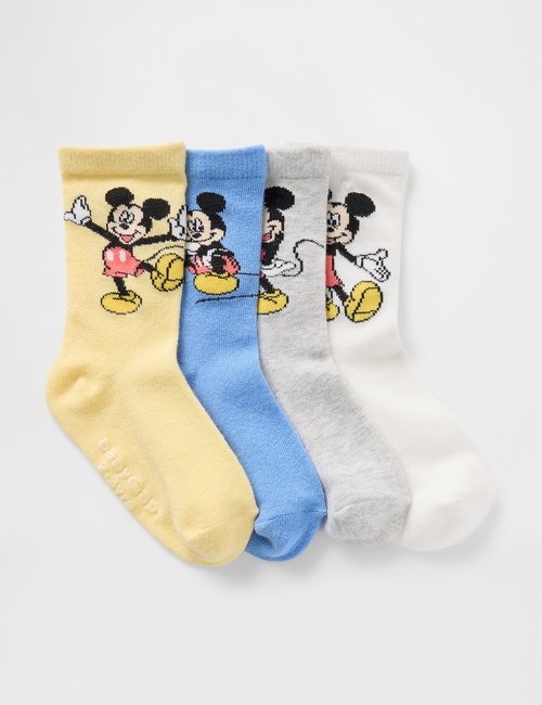 Gap × Disney Baby & Toddler Crew Socks (4-Pack)