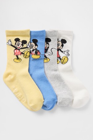 Gap × Disney Baby & Toddler Crew Socks (4-Pack)