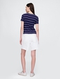 Modern Cropped Logo T-Shirt