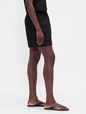 Linen-Blend Easy Shorts