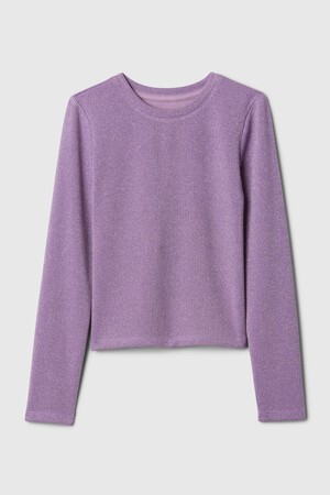 Kids Ribbed Crewneck Sweater