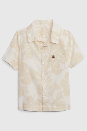 Toddler Linen-Cotton Shirt