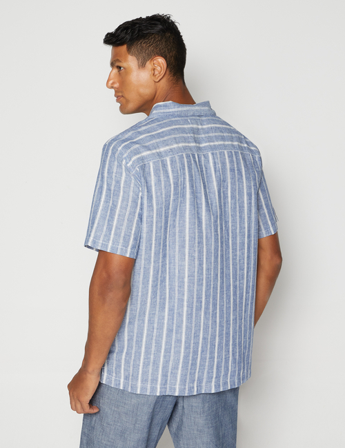 Linen-Blend Vacay Shirt in Standard Fit