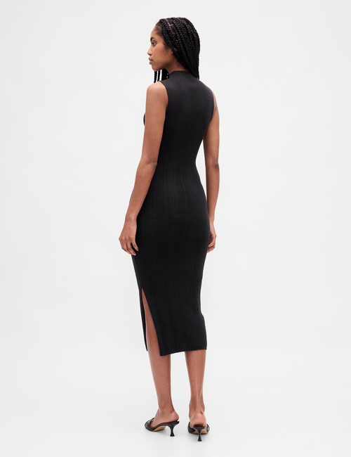 Rib Midi Sweater Dress