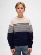 Kids CashSoft Relaxed Crewneck Sweater