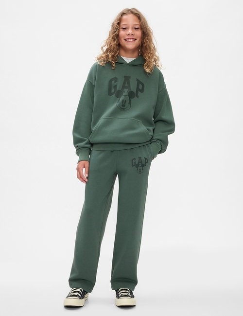 Gap × Disney Kids Vintage Soft Mickey Mouse Logo Hoodie