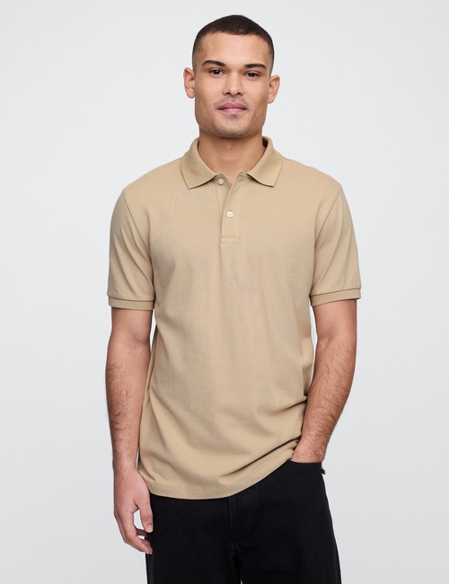 Stretch Pique Polo Shirt