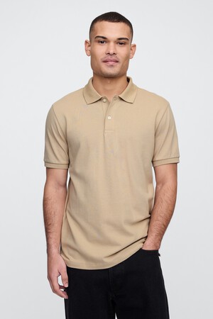 Stretch Pique Polo Shirt