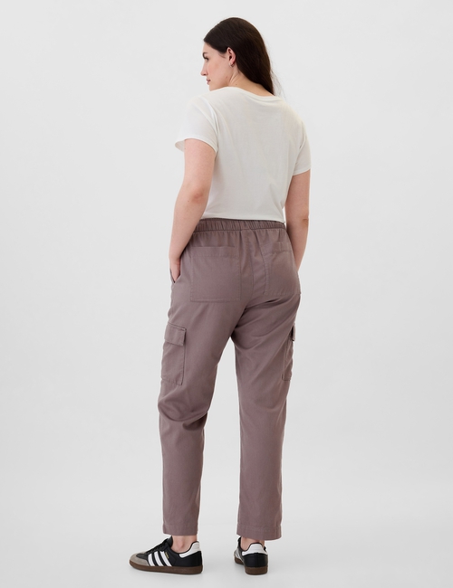 Mid Rise Easy Cargo Pants