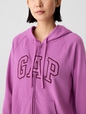 Relaxed Gap Logo Zip Hoodie