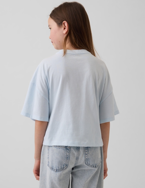 Kids Oversized Graphic Logo T-Shirt