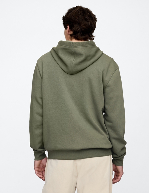 Relaxed Gap Logo Zip Hoodie