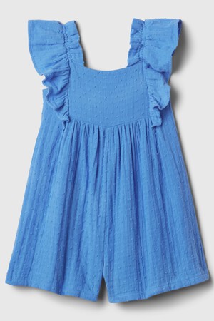 babyGap Crinkle Gauze Flutter Romper