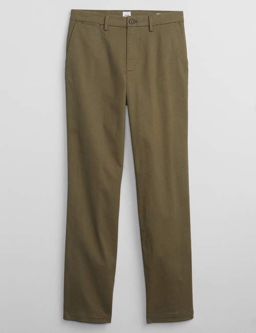 Essential Khakis in Straight Fit with GapFlex