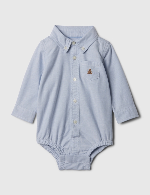 Baby Oxford Bodysuit