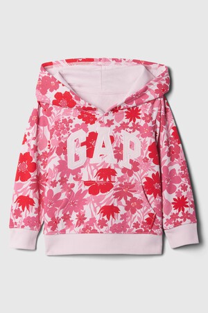 babyGap Logo Print Hoodie