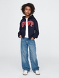 Kids Relaxed Logo Zip Hoodie
