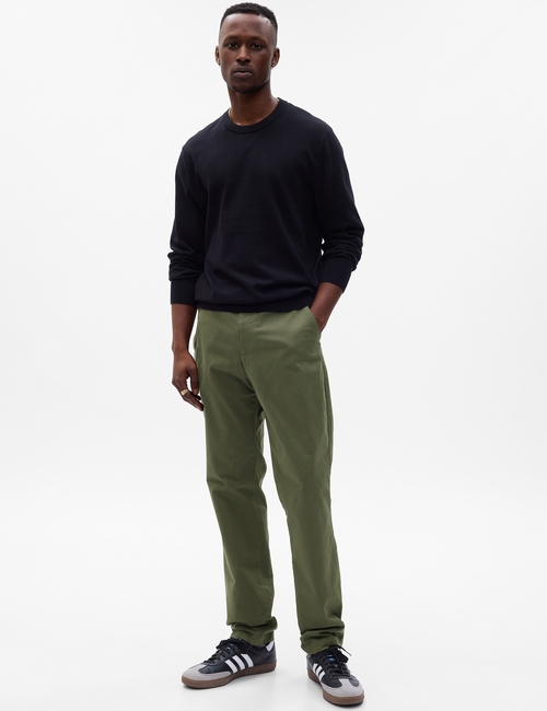 Modern Khakis in Slim Fit with GapFlex