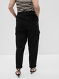 Mid Rise Twill Cargo Pants